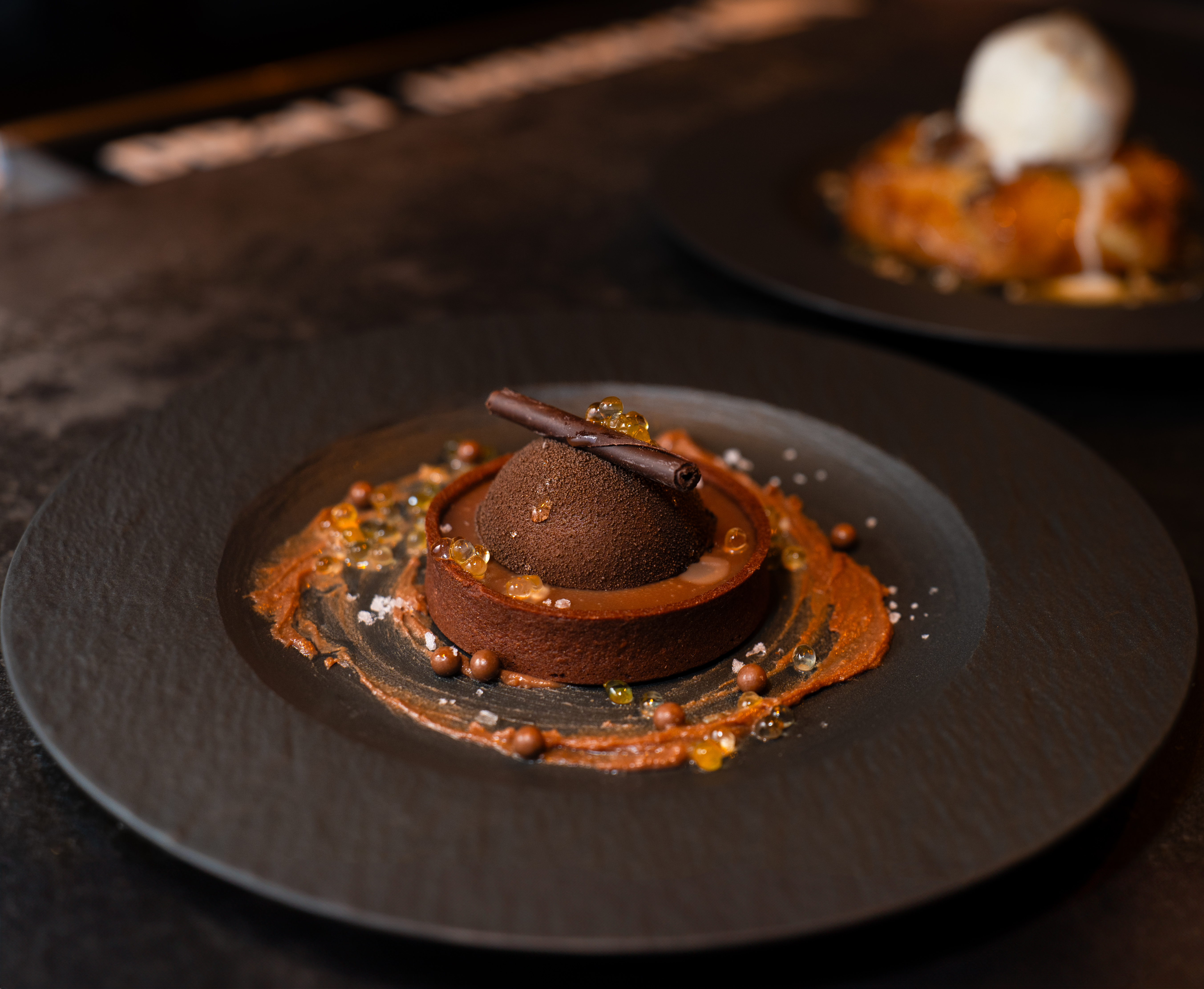 chocolate tarte villain & saint