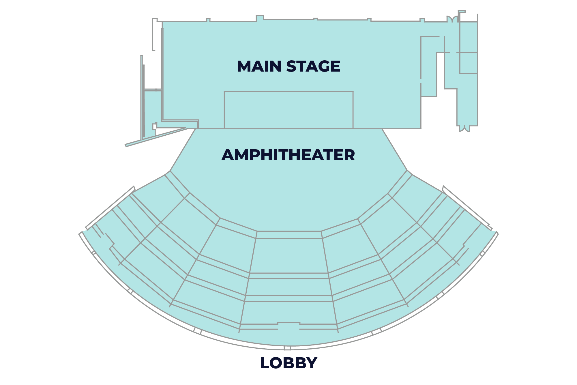 Ovation Hall Map