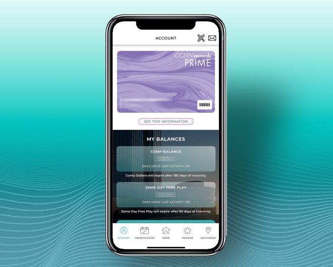 Ocean Mobile App Rewards